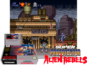Super Probotector - The Alien Rebels (E) [h1C] Cover